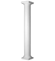 Plain Round Non-Tapered Fiberglass Columns