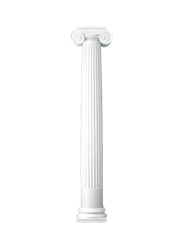 Fluted Fiberglass Columns