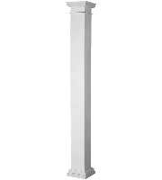 Square Fiberglass Columns